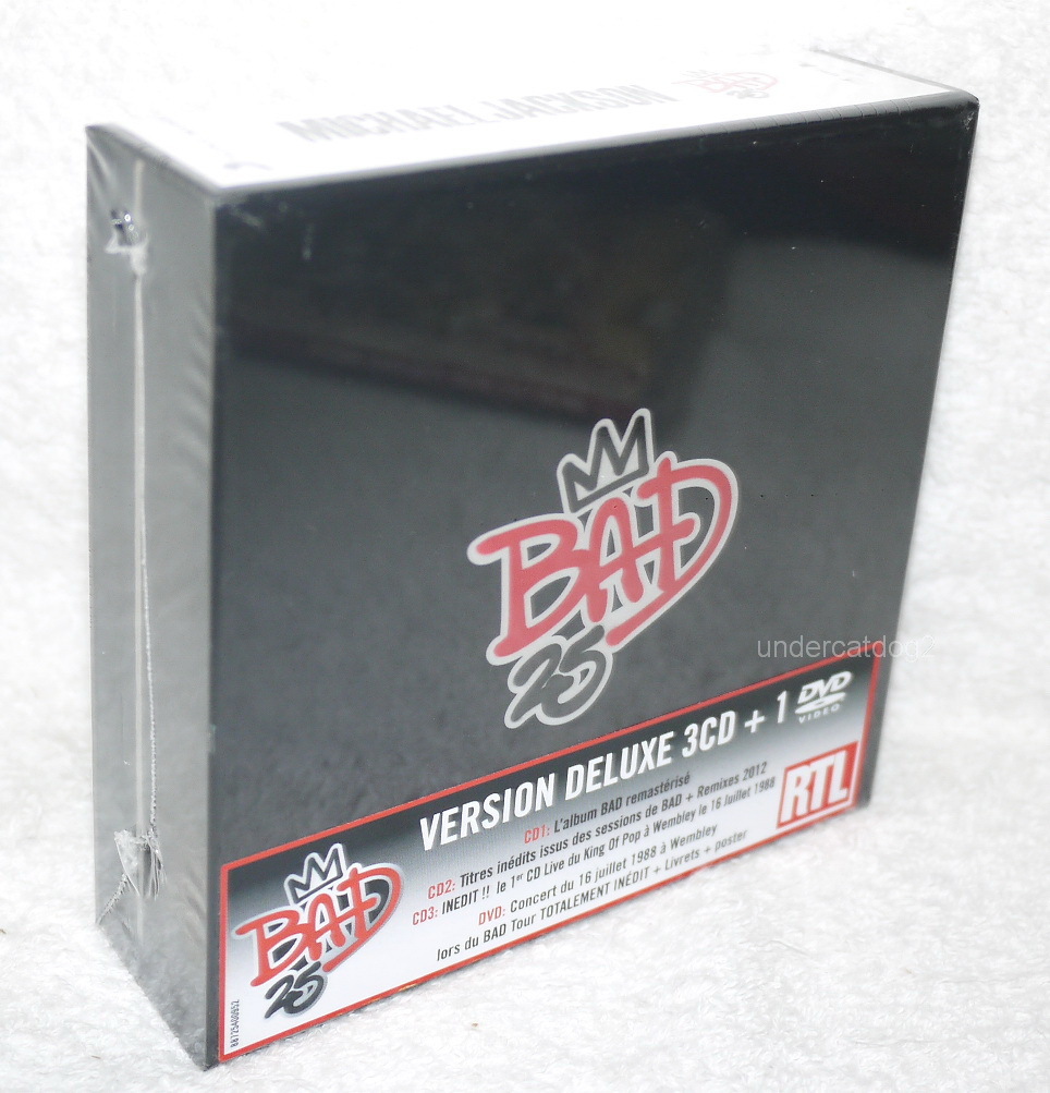 Michael Jackson Bad 25th Anniversary Edition 3-CD+DVD Deluxe
