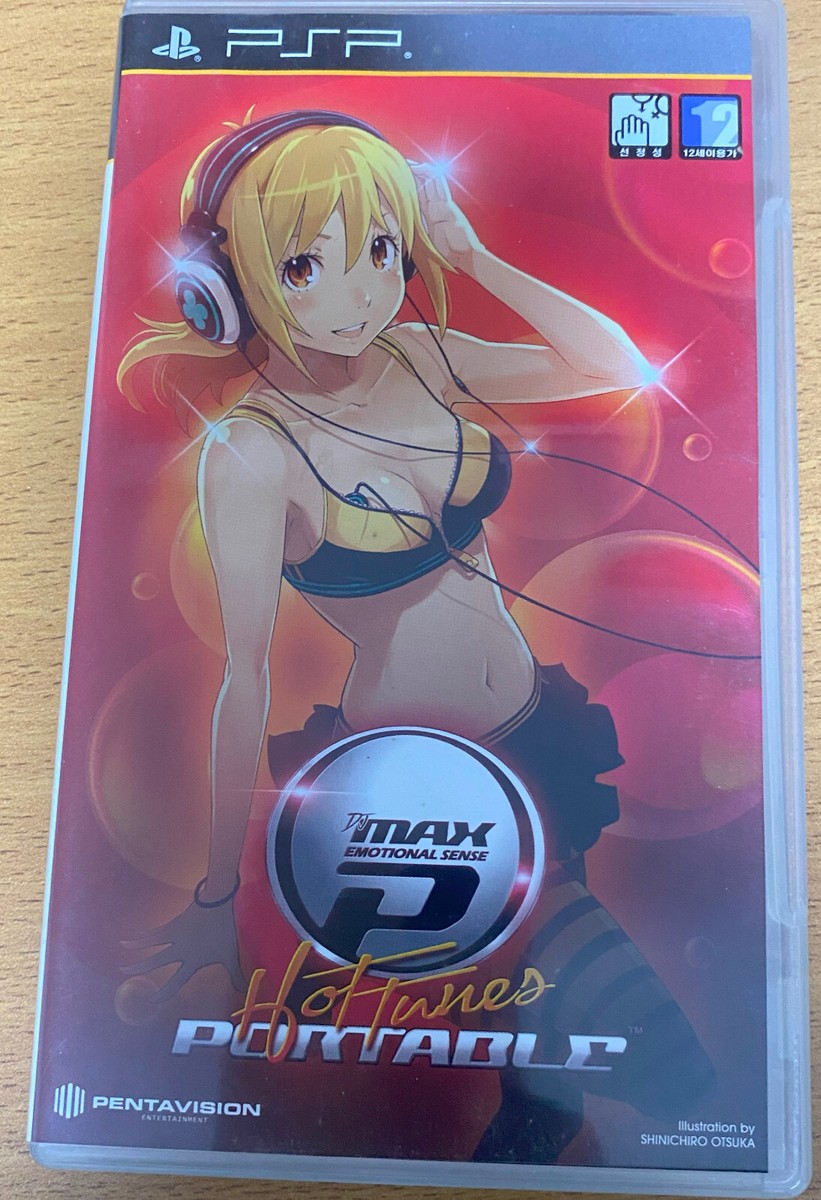 DJ Max Portable Hot Tunes Korean version English Japanese PSP RARE