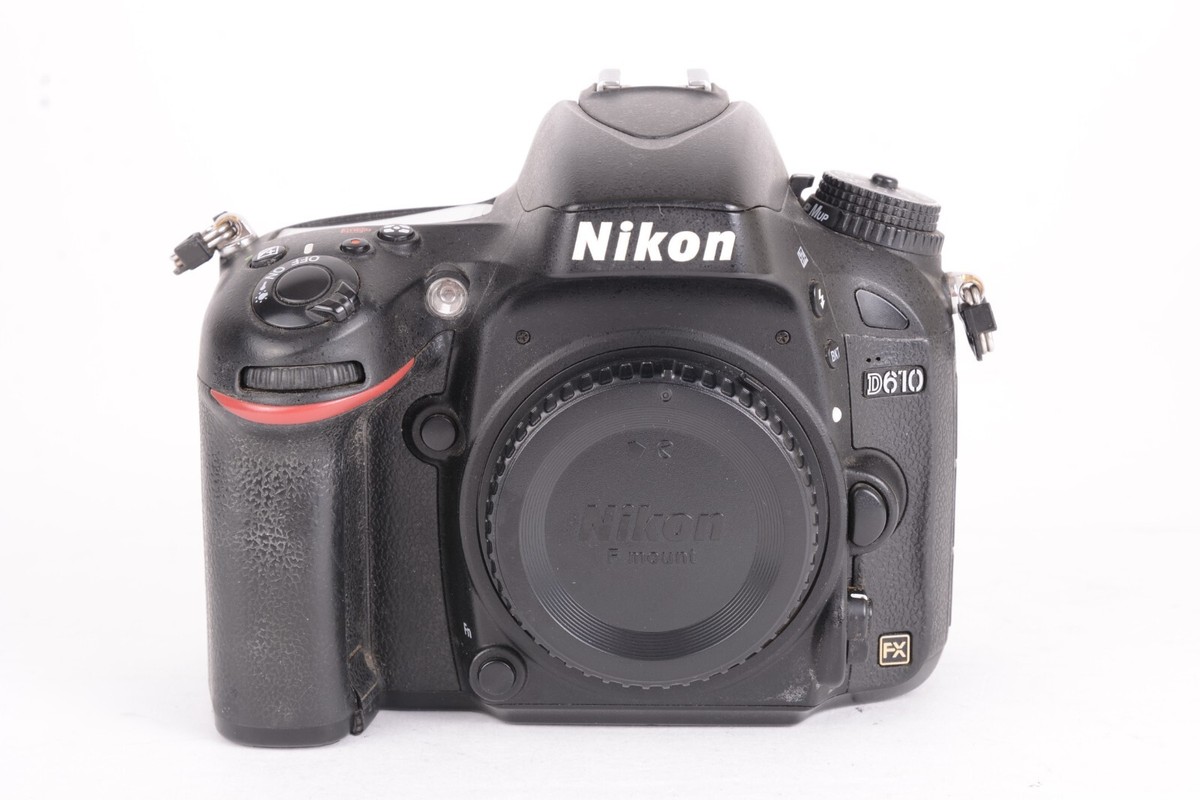 Nikon D610 FX 24.3MP DSLR Camera - Black (Body Only) SC:13k #Z