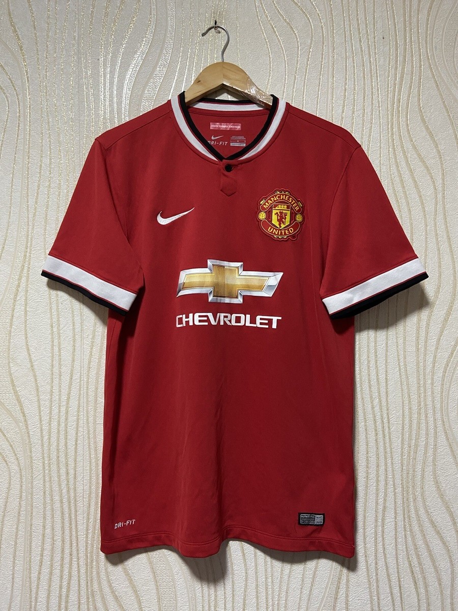 MANCHESTER UNITED 2014 2015 HOME FOOTBALL SHIRT SOCCER JERSEY NIKE
