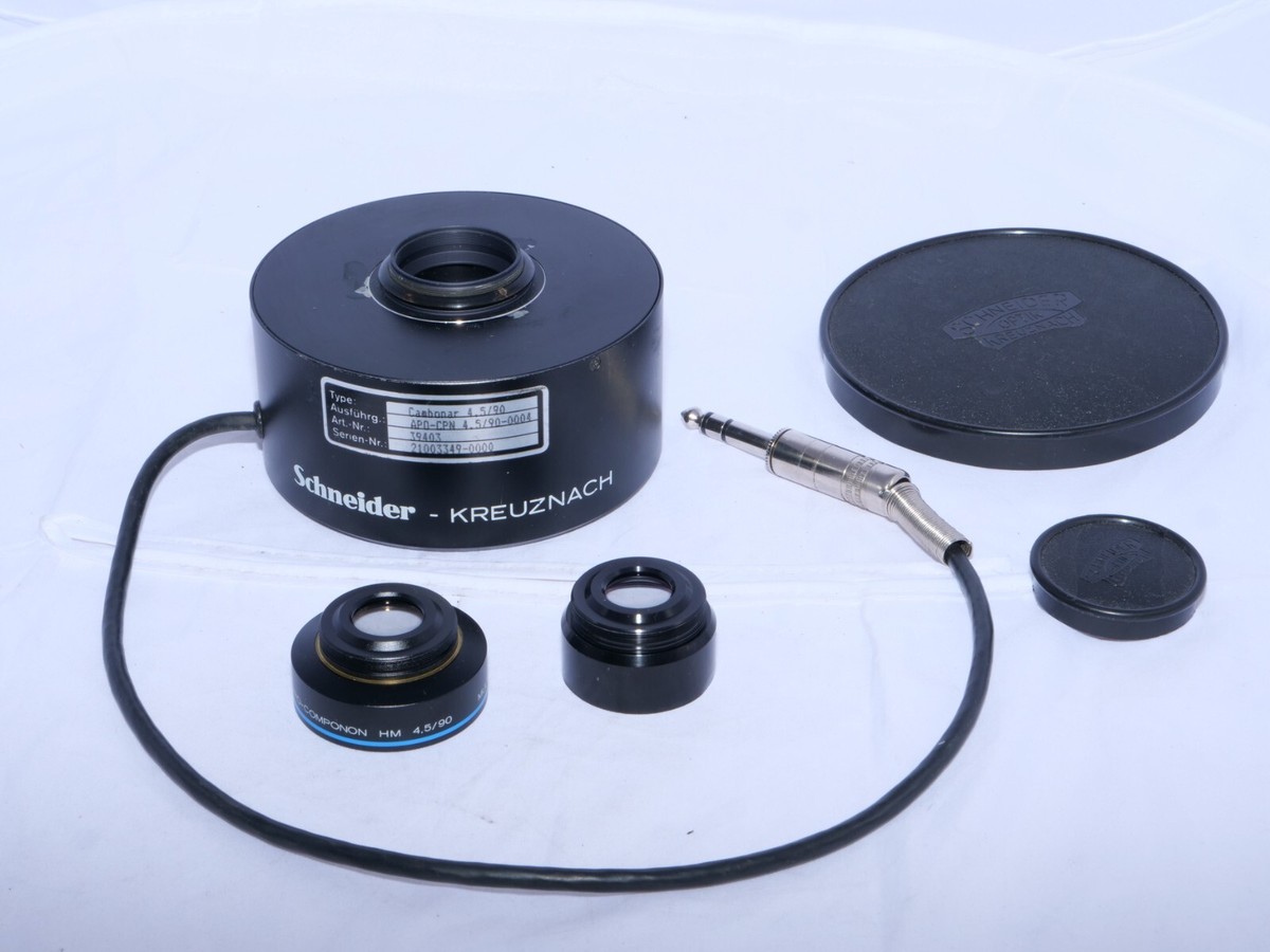 Schneider Apo-Componon HM 90mm f4.5 DIGITAL lens. Schneider