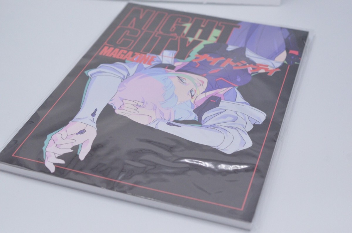 Cyberpunk Edgerunners Night City Magazine Staff Art Book Official