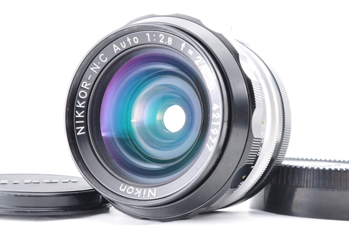Nikon Nikkor-N.C Auto 24mm F2.8 Non-Ai Wide Angle Lens From Japan