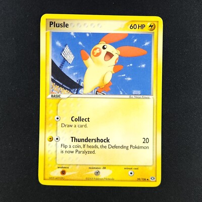 Plusle 39/106 - EX Emerald - Pokemon Card | eBay