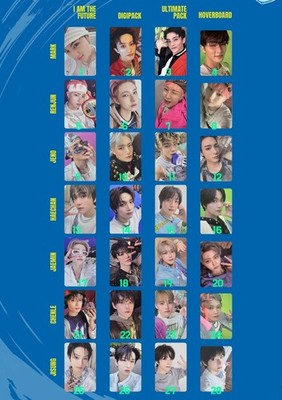 NCT DREAM - Go Back To The Future PHOTOCARD hoverboard/digipack