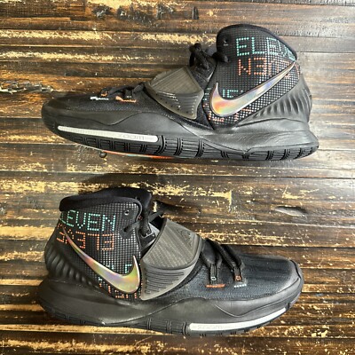 Men's Nike Kyrie Irving 6 VI Shot Clock Basketball Shoes Black