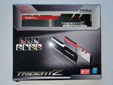 G. SKILL F4-3600C15D-16GTZ 2x8GB DDR4 3.6 MHz RAM Memory Dual