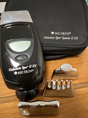 AUTHENTIC Nu skin Galvanic SPA System II (grooved Face) +3