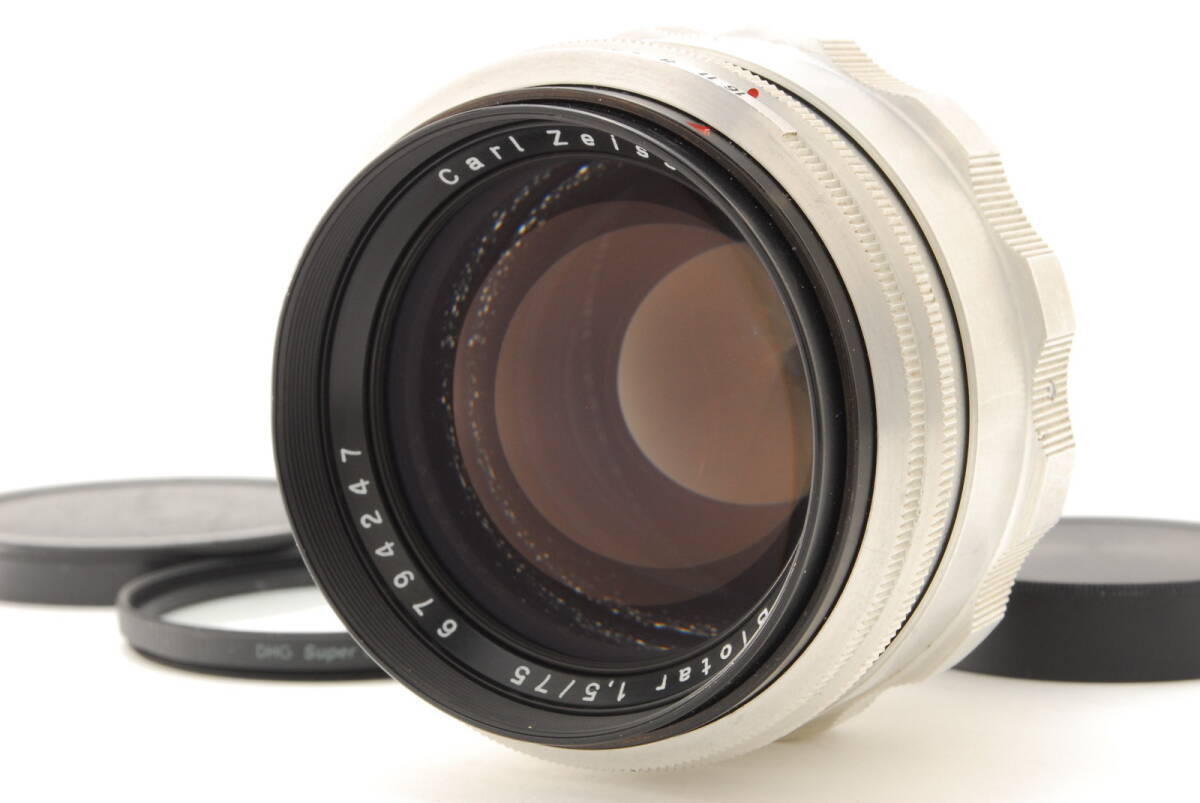 Carl Zeiss Jena Biotar 75mm f1.5 EXAKTA Silver | eBay