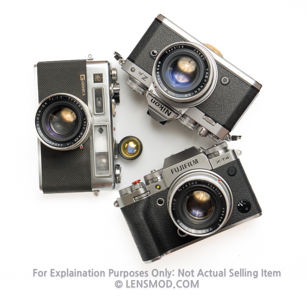 Yashica Electro 35 GSN Yashinon 45mm F1.7 Classic Lens for