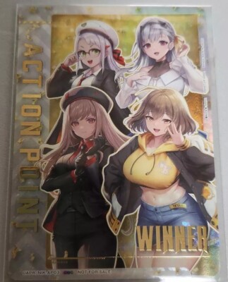Winner Ver Union Arena Card NIKKE Action Point AP One Battle Cup
