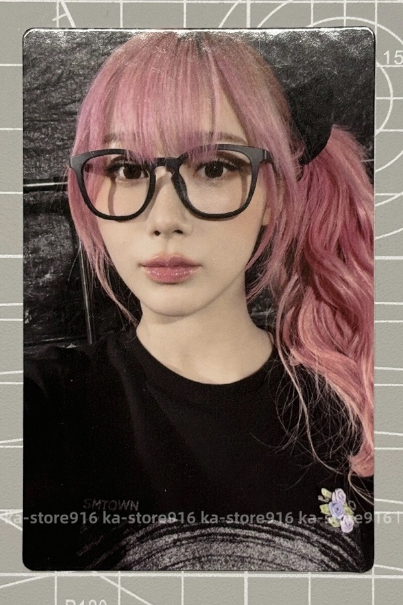 Aespa Potd Guangzhou Exhibition Hoodie Card OFFICIAL PHOTOCARD PC