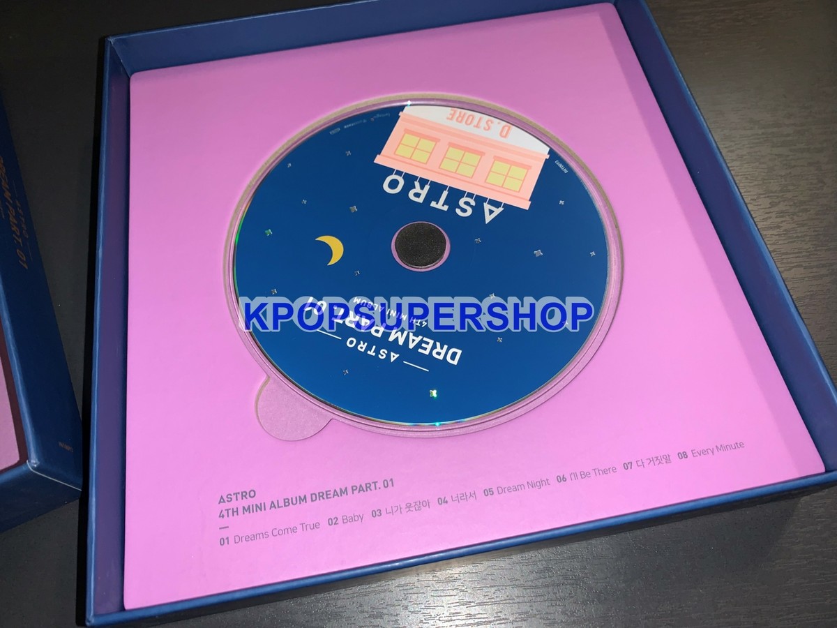 Astro 4th Mini Album Dream Part 01 CD Good Night Ver. 3 Jinjin