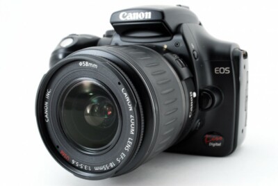 Canon EOS 300D/Digital Rebel/Kiss Digital 18-55mm Lens Kit [Exc+++