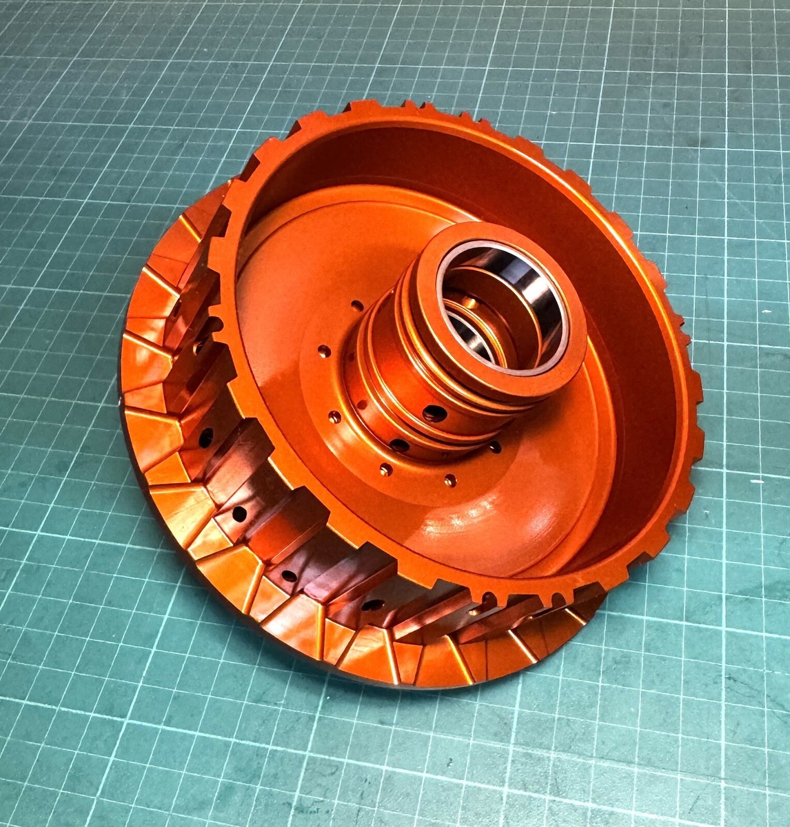 ZF 8HP90 E-Drum 48 Splines Billet 7075-T6 Anodized Extra Heavy