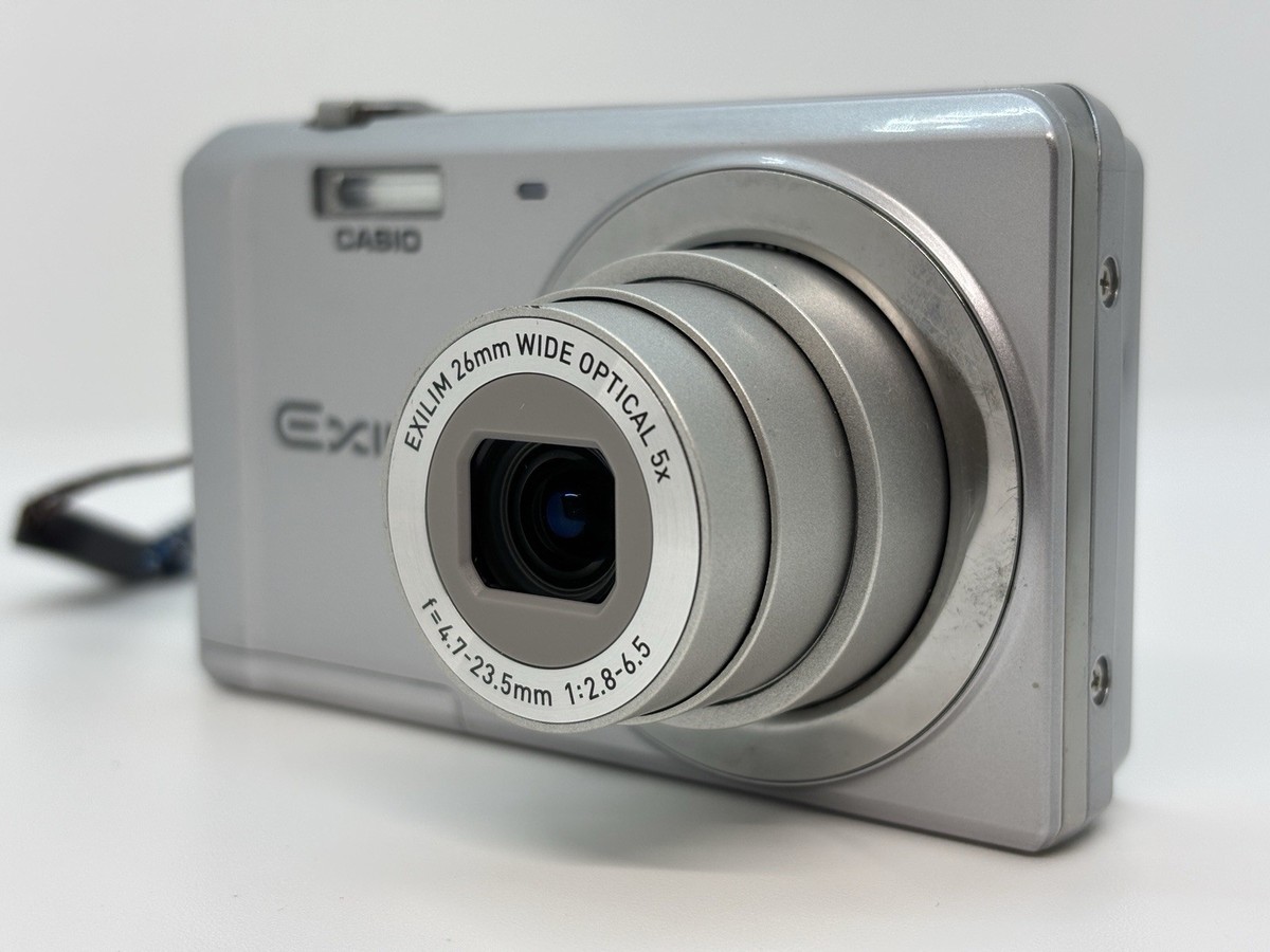 Casio EXILIM EX-ZS5 Digital Camera 14.1MP 5x Opt. Zoom Silver From