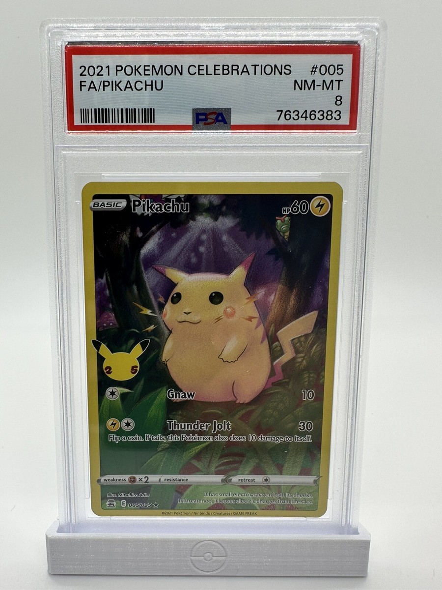 2021 Pokémon Pikachu 005/025 Celebrations 25th Anniversary NM-MT
