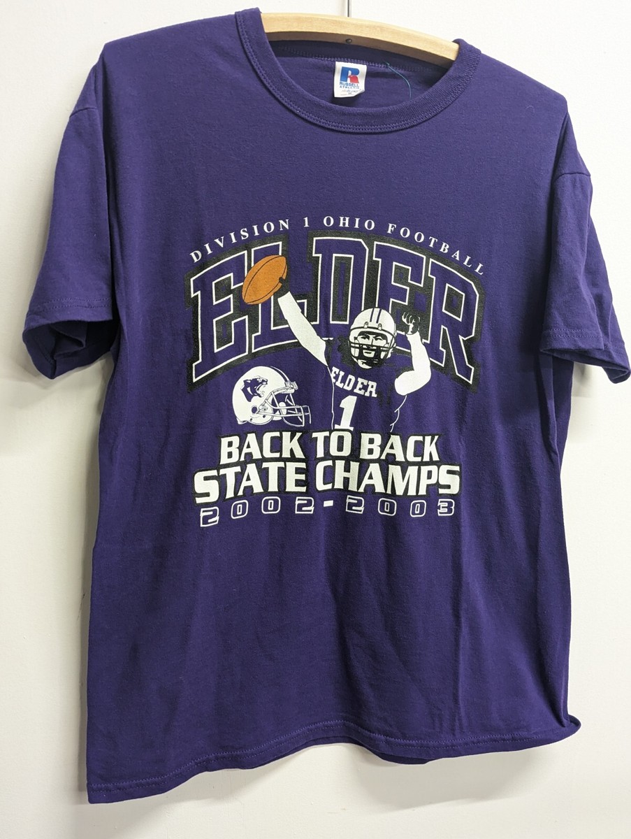 Elder football 2003 division champions Medium t- shirt Cincinnati