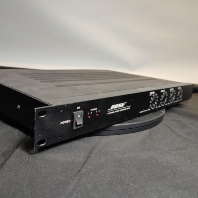 Bose 4 Channel Power Amplifier 1200 VI 2001 Black Functional XLR