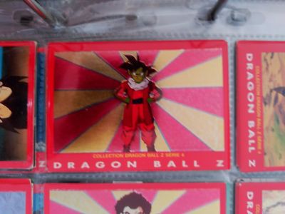76 DRAGON BALL Z PANINI SERIES 4 RED SERIES COLLECTION CARD | eBay