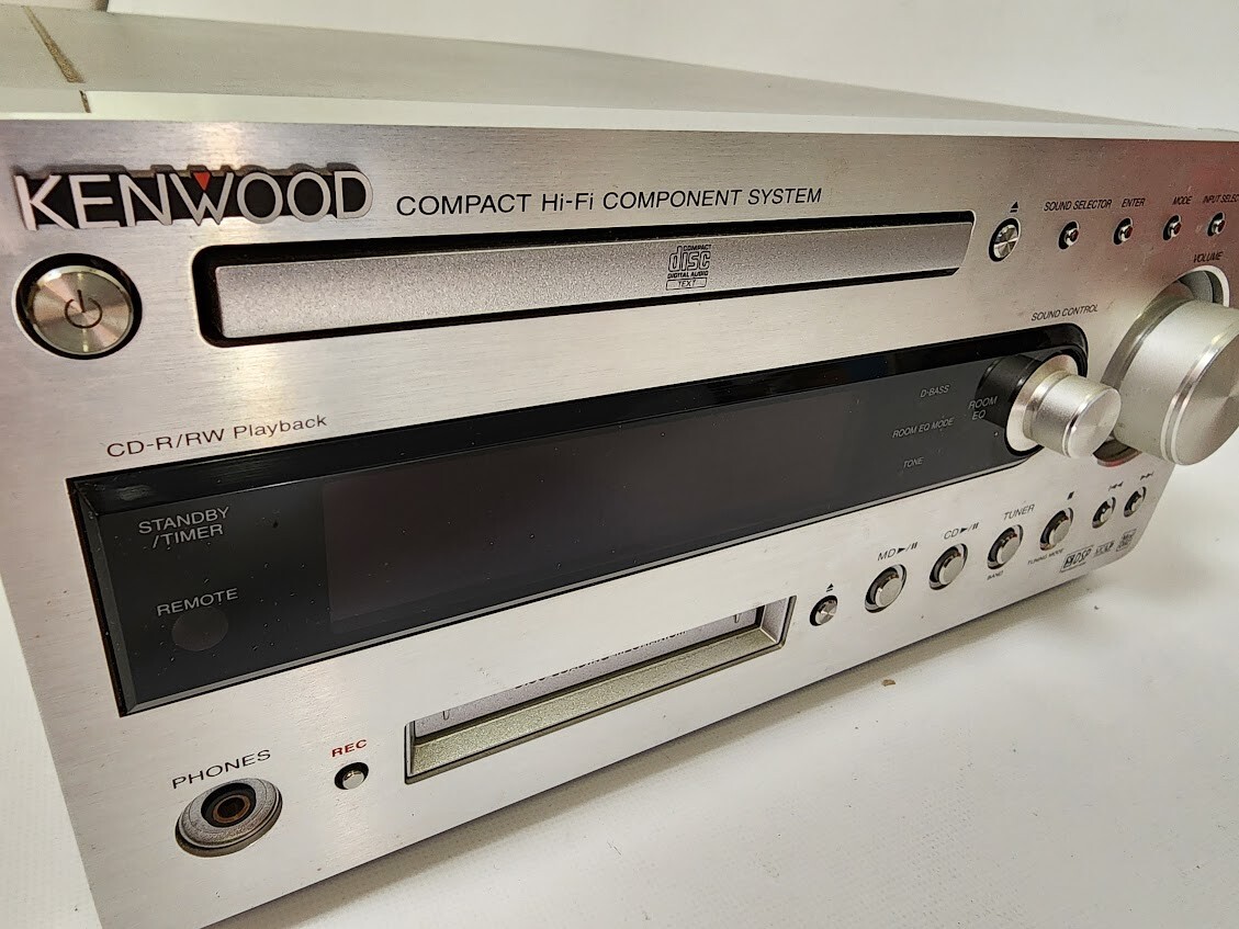 KENWOOD コンパクトディスクステレオシステム R-K700 2007年製 KENWOOD