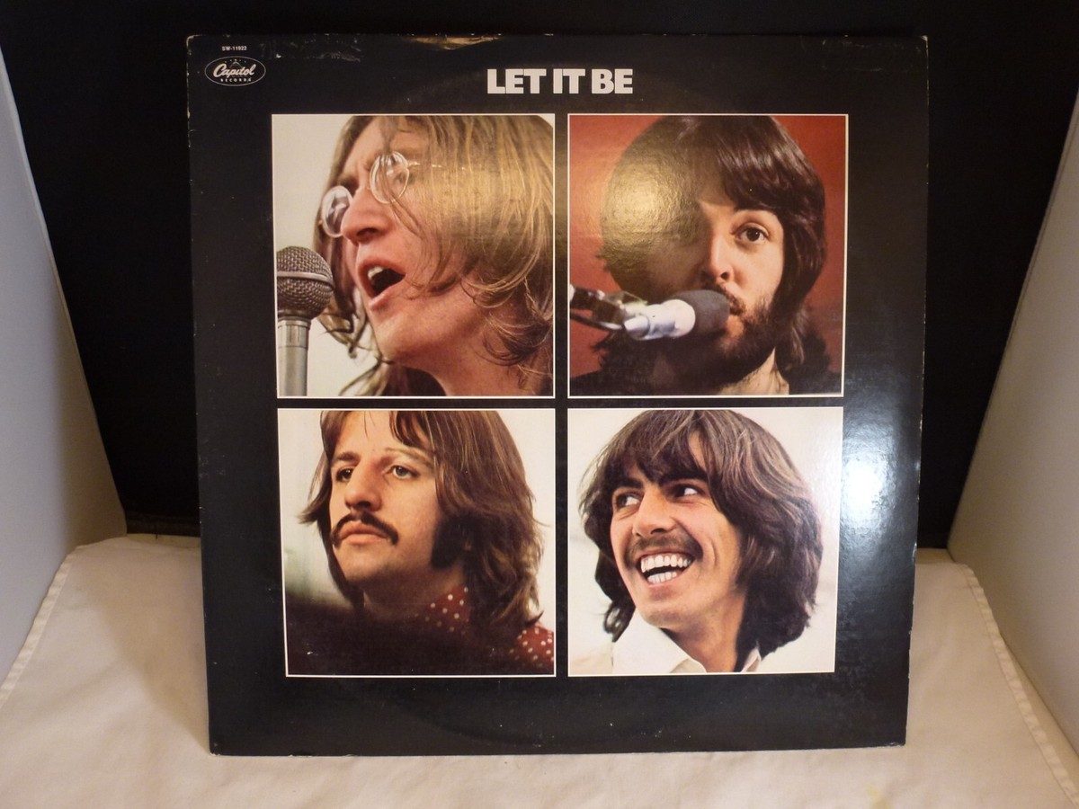 Beatles-Let It Be-Capitol-Purple Label-Vinyl-Record-LP SW-11922 | eBay