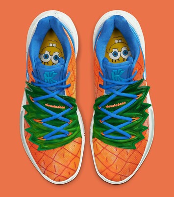 Nike Kyrie 5 Spongebob Pineapple House size 16. CJ6951-800. SB SP
