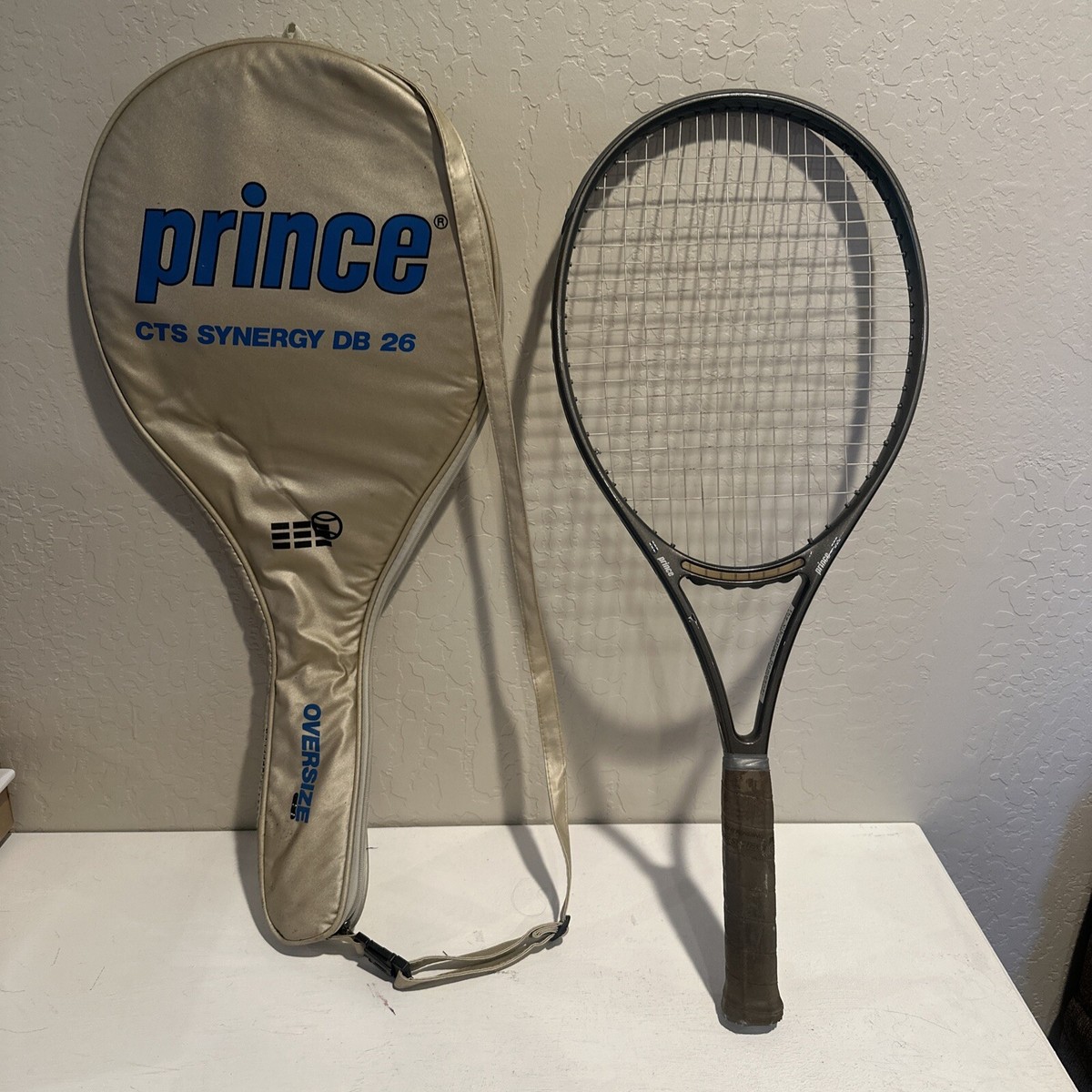 Prince CTS Synergy DB 26 Oversize Tennis Racket with Carrying Case