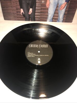 Crystal castles Self Titled 2008 vinyl 2 Lp Last Gang Records Rare