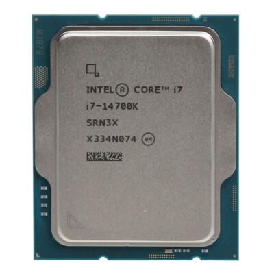 Intel Core i7 14700K Processor (14th Gen) 20-Core up to 5.6GHz CPU