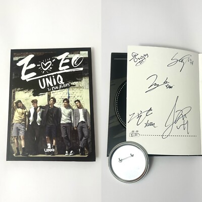 UNIQ EOEO SIGNED CD AUTOGRAPHED ALBUM WOODZ SEUNGYOUN SUNGJOO