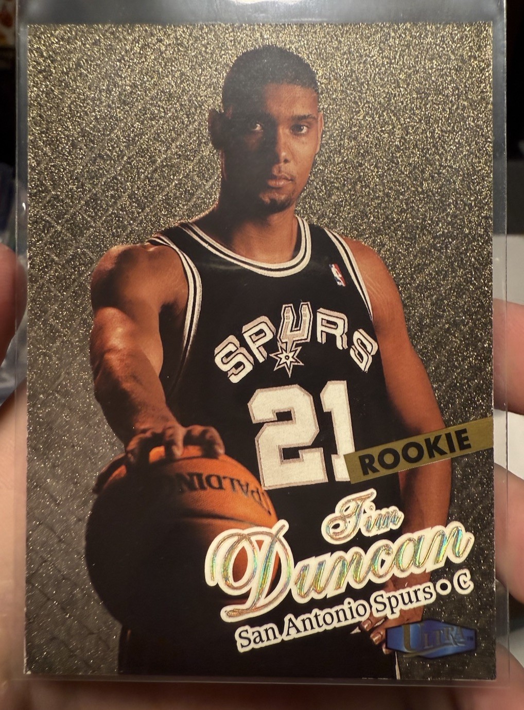 Tim Duncan 1997 Fleer Ultra #131G Gold Medallion Price Guide