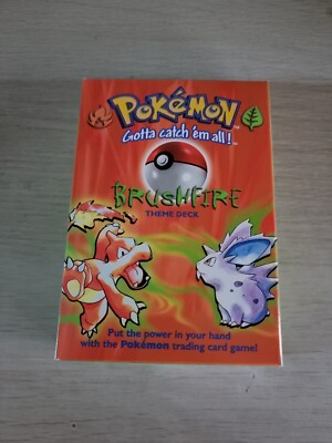 Wizards of the Coast Pokémon Base Set Brushfire Theme Deck