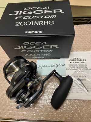 Shimano 19 OCEA JIGGER F Custom 2001NRHG 6.2 Left Handed Baitcast