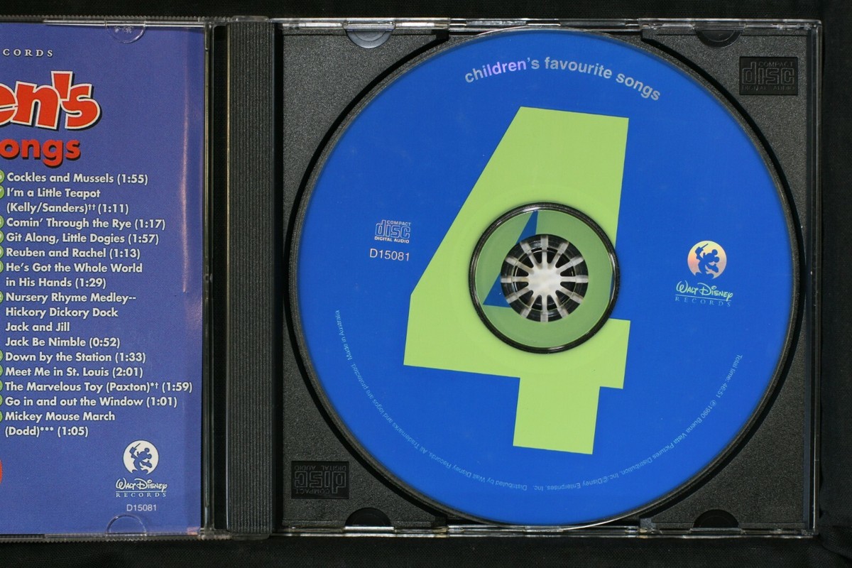 Walt Disney Records 100 Children's Favourite Songs Collector's 4