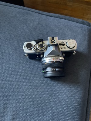 Olympus OM-1 35mm SLR Film Camera - Black for sale online | eBay