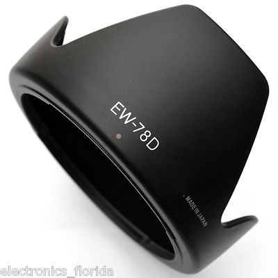 EW-78D EW78D Lens Hood for Canon EF-S 18-200mm F3.5-5.6 IS | eBay