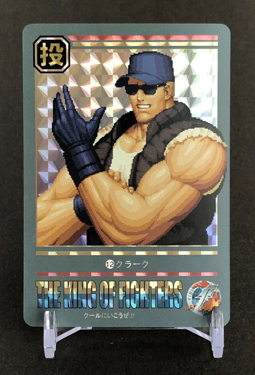 Clark The King of Fighters 97 SNK KOF97 Hologram Card Very Rare