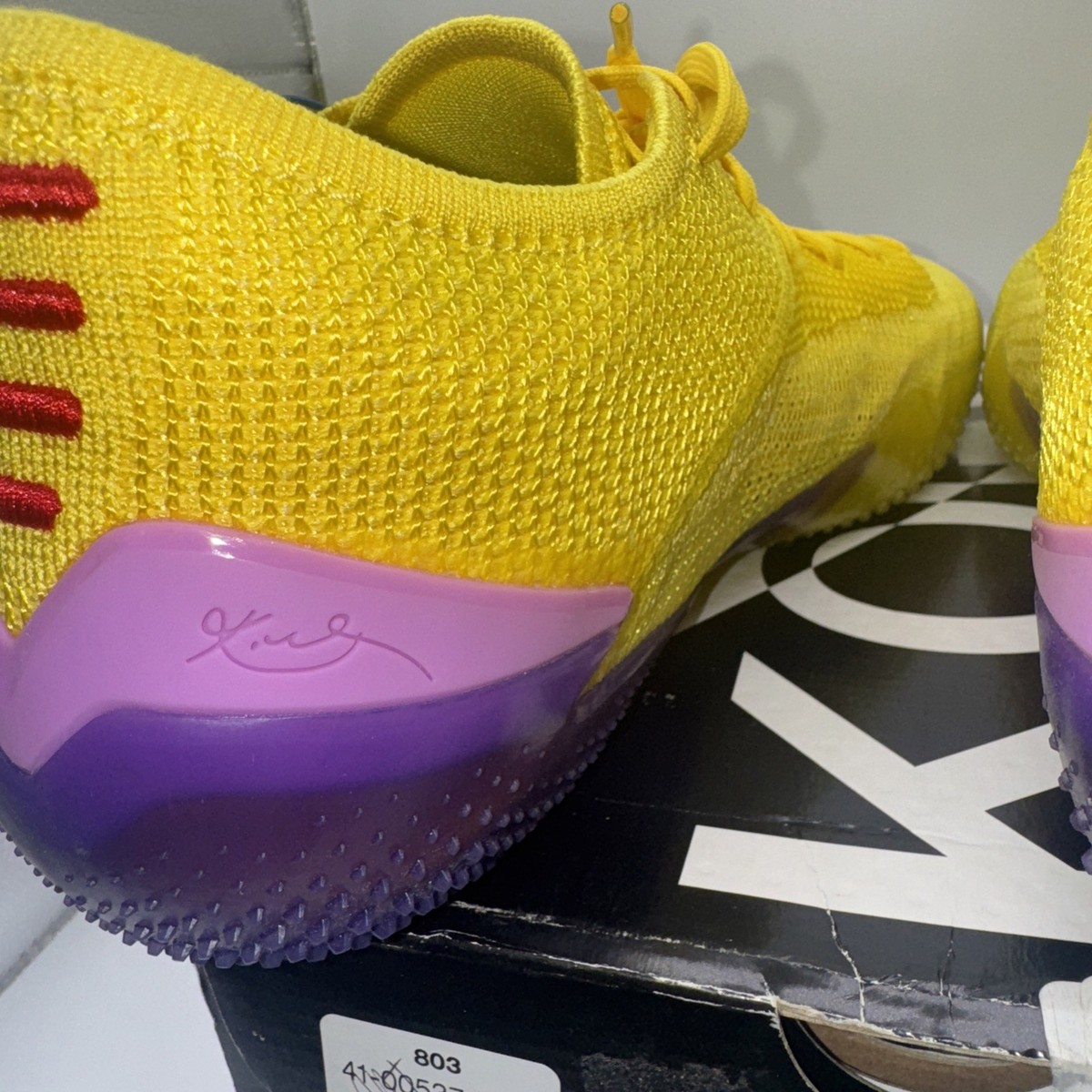 Size 11 - Nike Kobe AD NXT 360 Yellow Strike 191885392639| eBay