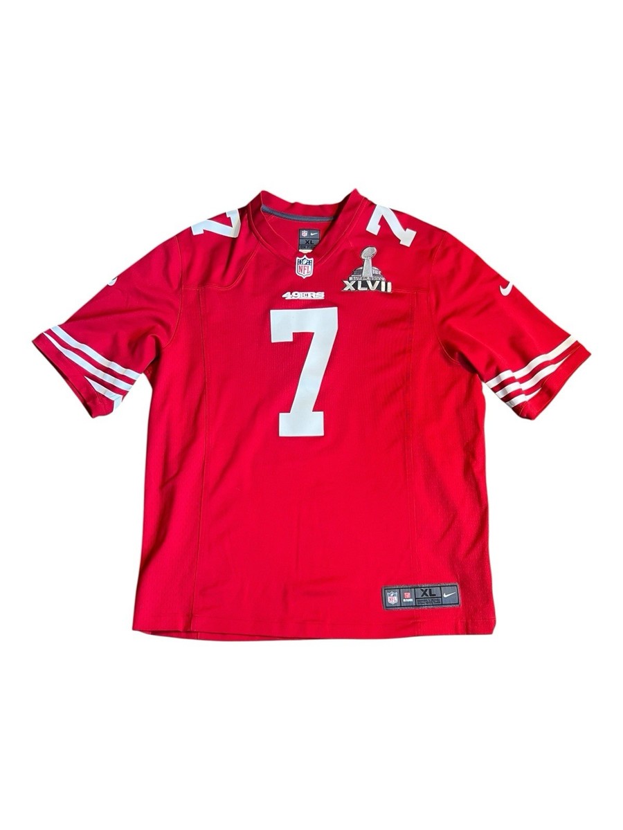 NFL Players Nike Colin Kaepernick San Francisco 49ers #7 Football