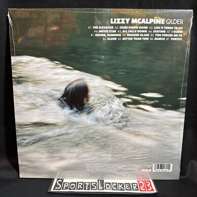 Lizzy McAlpine Older Clear Colored Vinyl LP Record *SIGNED