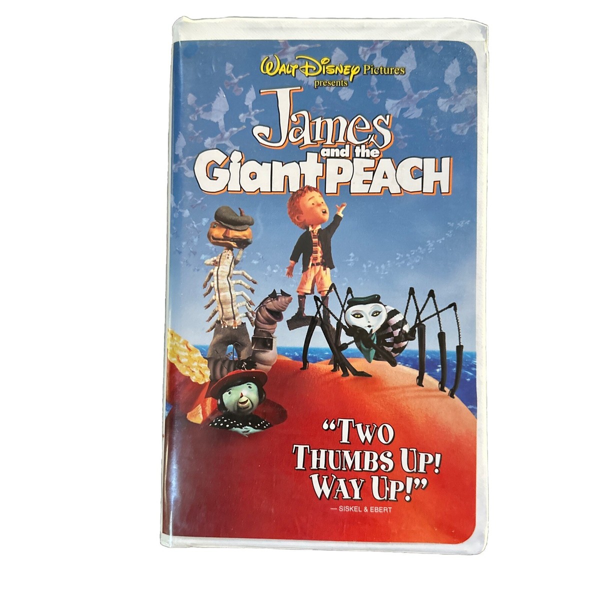 Disney's “James and the Giant Peach” VHS 1996 Video Tim Burton