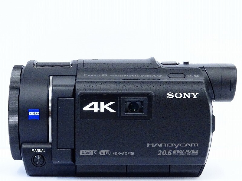 SONY FDR-AXP35 4K Video Camera Handycam 10x Optical Black