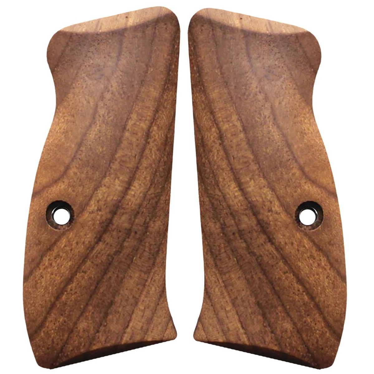 CZ 75 P-01 Compact Pistol Grips Set Turkish Walnut Wood Checkered