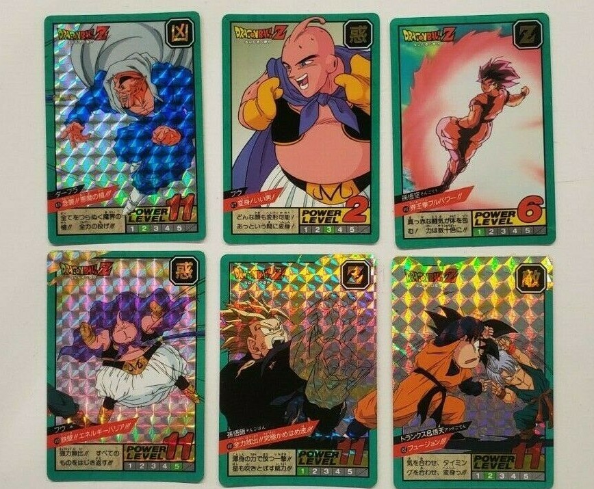 Dragon Ball Z Series 11 PRISM POWER LEVEL Full Set 44 cards 441