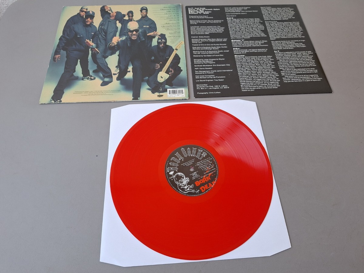 BODY COUNT original lim/num. red Vinyl LP Born Dead (1994 Rhyme