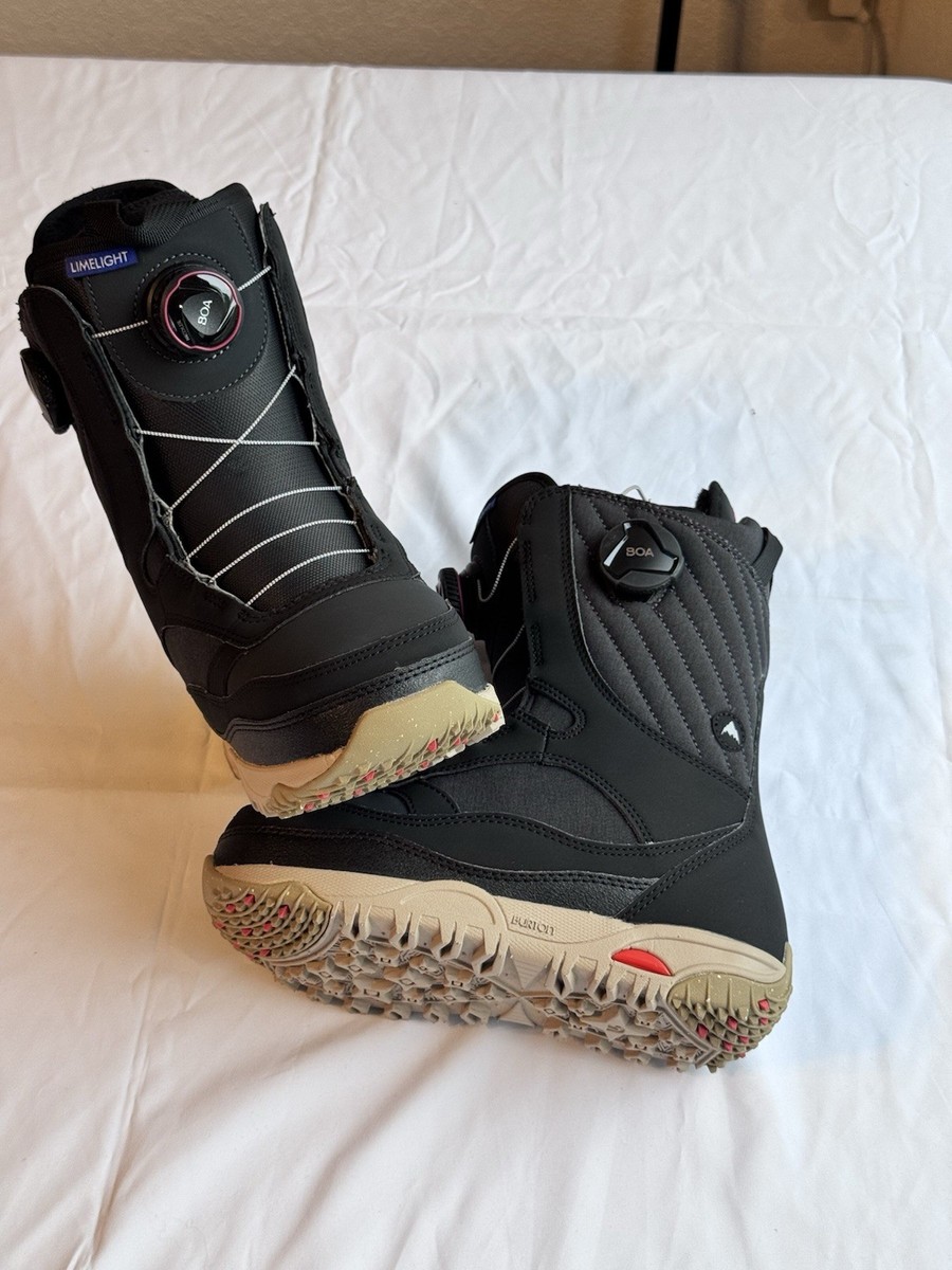 Size 5 Brand New Womens Burton Limelight BOA wide Snowboard Boot
