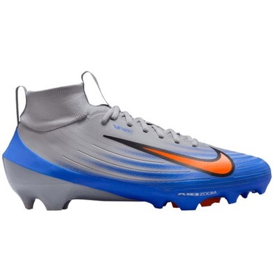 Nike Air Zoom Vapor Pro 1 Men Size 10.5 Football Cleats Grey Racer