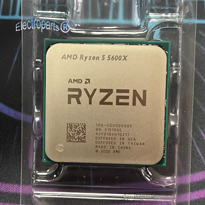 AMD Ryzen 5 5600X R5 5600X CPU Processor 3.7-4.6GHz 6 CORE 12Thr