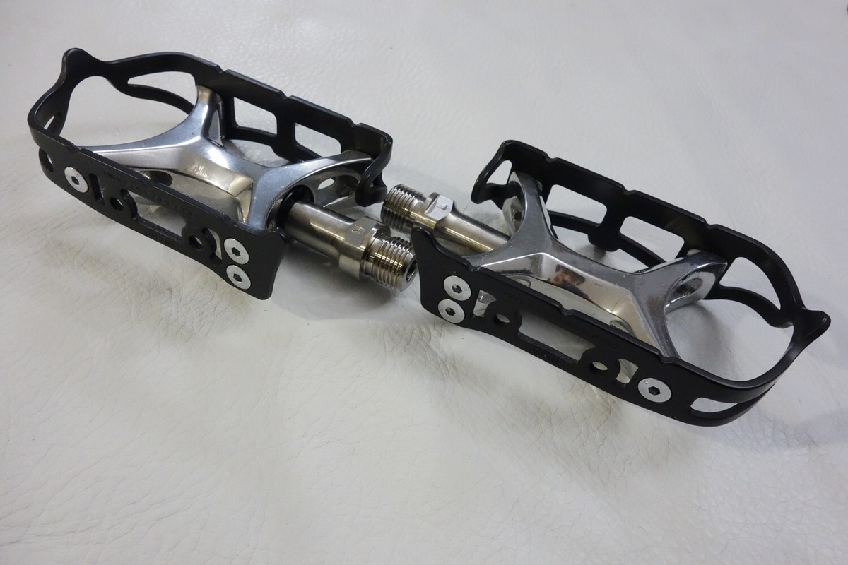 NOS SUNTOUR SUPERBE PRO Pedal set PL-SB00 Titanium Axle 1990s